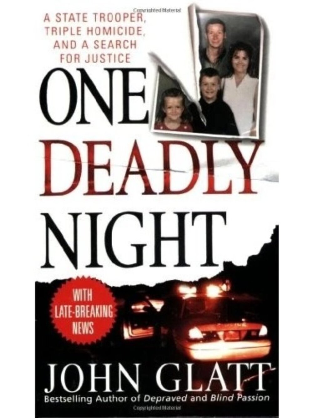 One Deadly Night By John Glatt Paperback True Crime Book St. Martins Press 2005